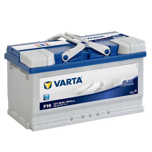 Batterie voiture Varta F16 - 80Ah / 740A - 12V