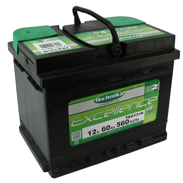 BATTERIE VOITURE TECHNIK'A EXCELLENCE N°13H - 60AH / 560A - 12V