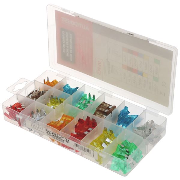 Coffret 175 fusibles à fiche, standards et minis Autobest
