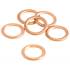 LOT 6 JOINTS DE VIDANGE RMF 12X18X2MM N°8