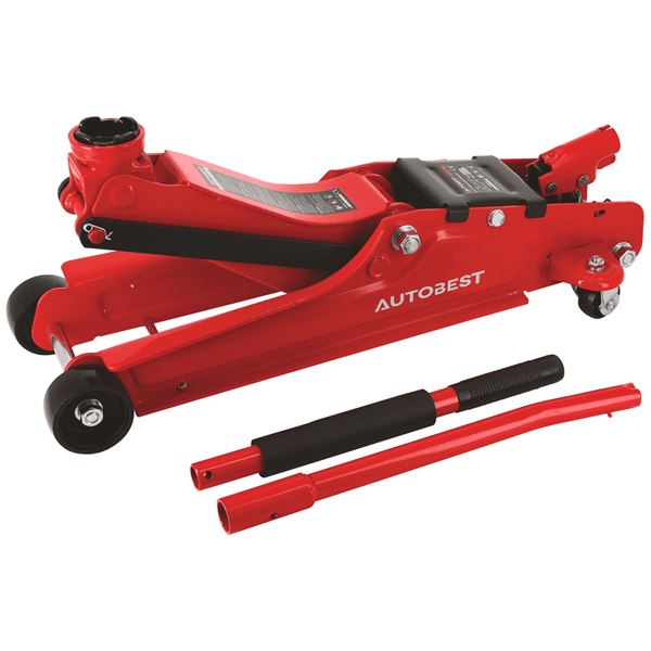 Cric hydraulique roulant 1,8T surbaisse 85 à 370 mm Autobest