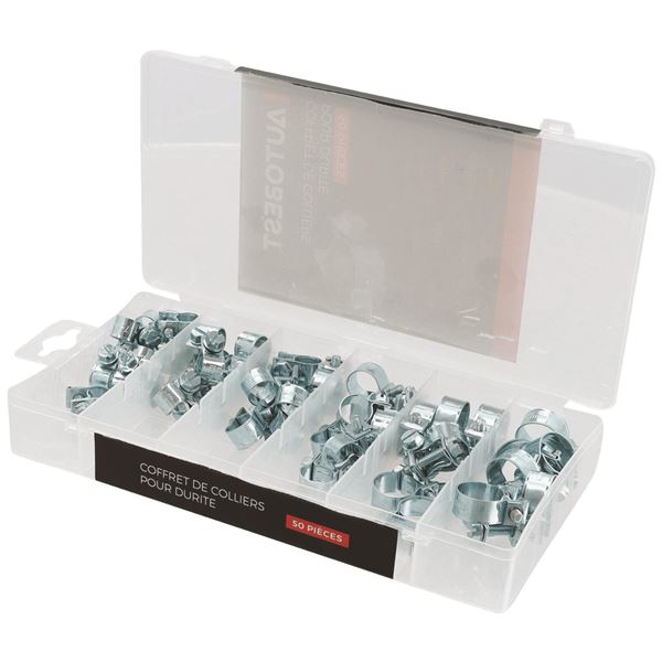 Coffret de 50 colliers pour durite Autobest