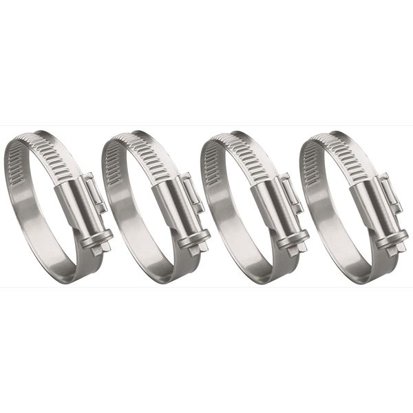 Lot 4 colliers métalliques 9mm, de 8 à 16 mm Autobest