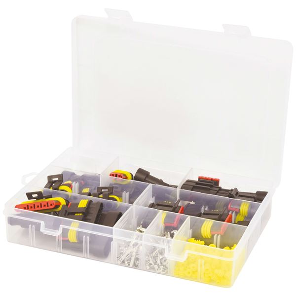 Coffret 216 connecteurs étanches 12/24V Autobest