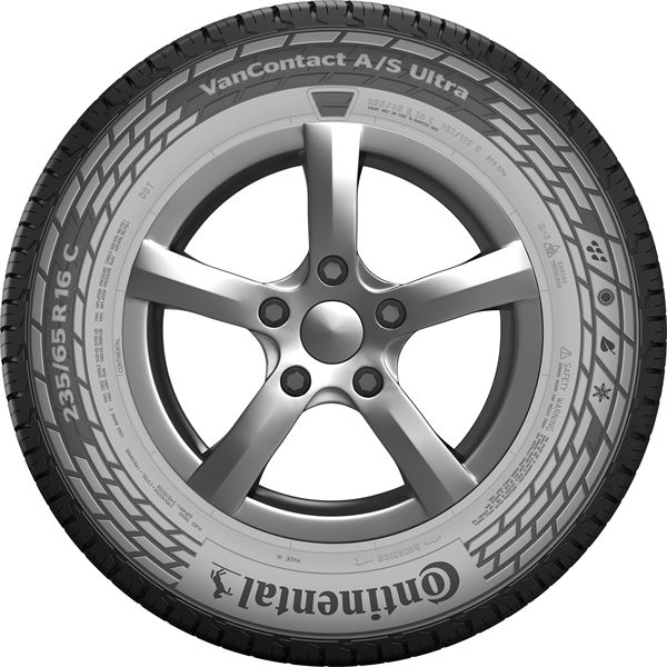 Pneu camionnette 4 Saisons Continental 215/75R16 116R VanContact A/S Ultra