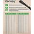 1 balai d'essuie-glace Valeo Canopy CAN52