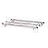 Jeu de 3 barres aluminium anodisé MTS 1205LEB1000