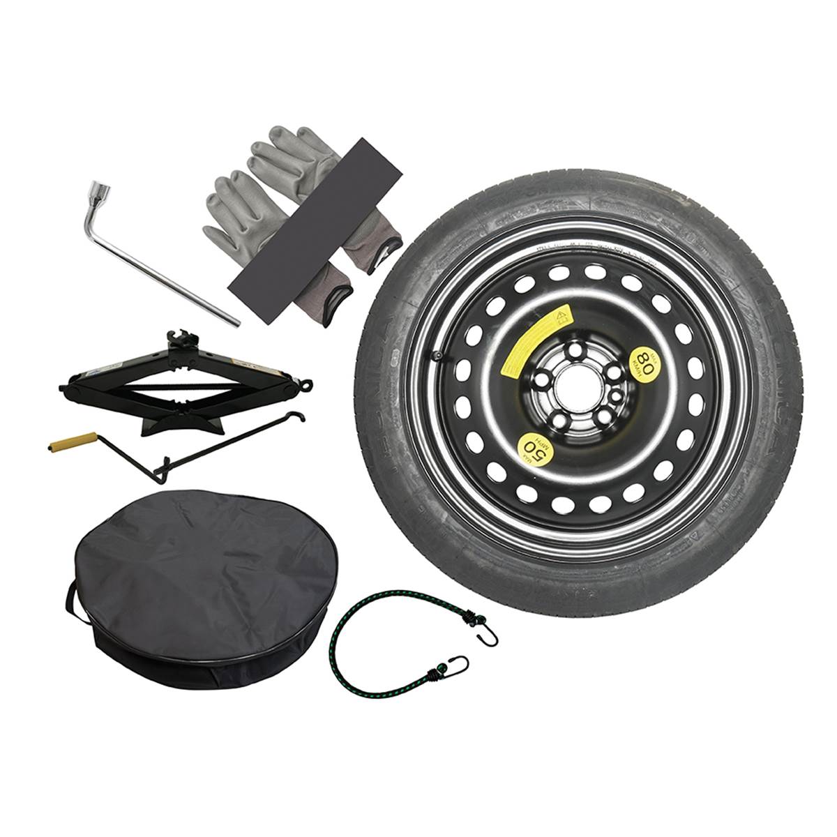 Kit Roue De Secours A150 Eurasteel M5