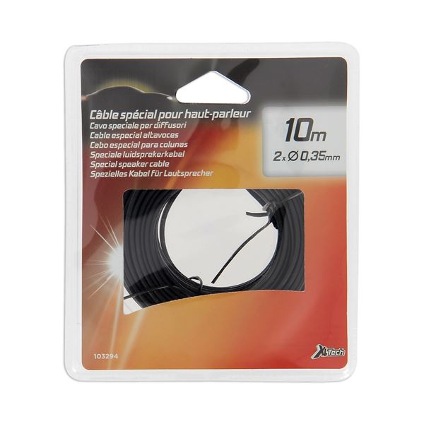 Câble haut-parleur x 10 m