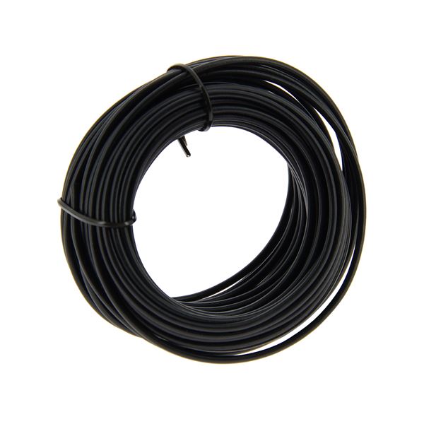 Câble noir 1 mm² x 10 m