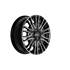 Jante aluminium Dezent 17 pouces Noir Ke Dark