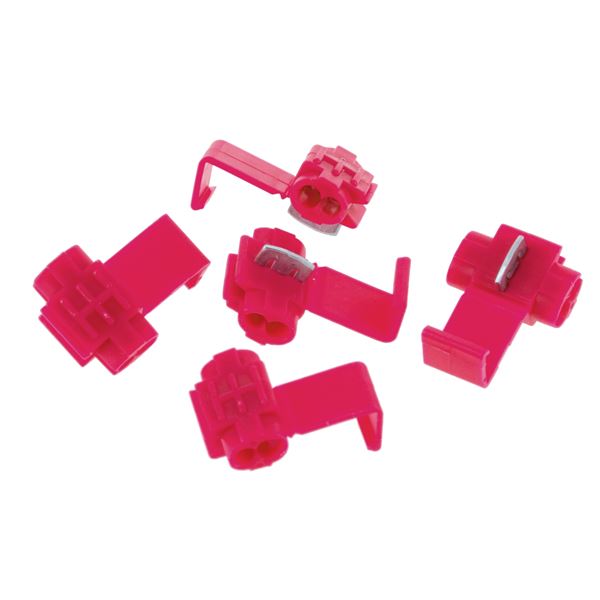5 Raccords rapides rouge Feu Vert