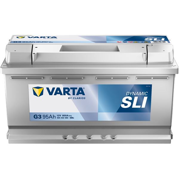 Batterie voiture Varta Dynamic G3 - 95Ah / 800A - 12V