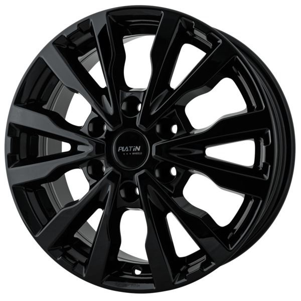 Jante aluminium Platin 16 pouces Noir Satiné P 86