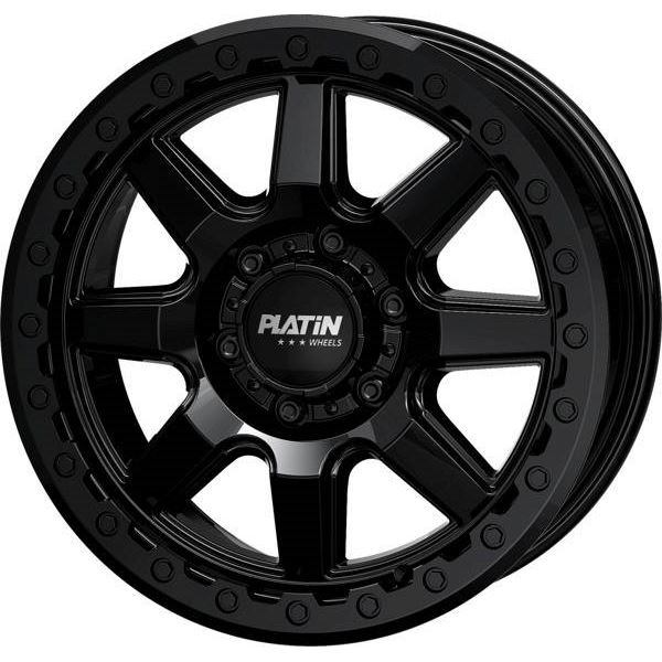 Jante aluminium Platin 18 pouces Noir Mat P 111