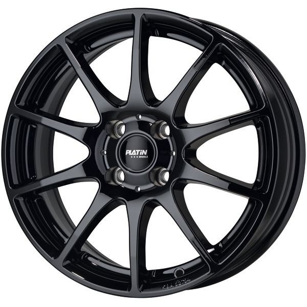 Jante aluminium Platin 16 pouces Noir P 113