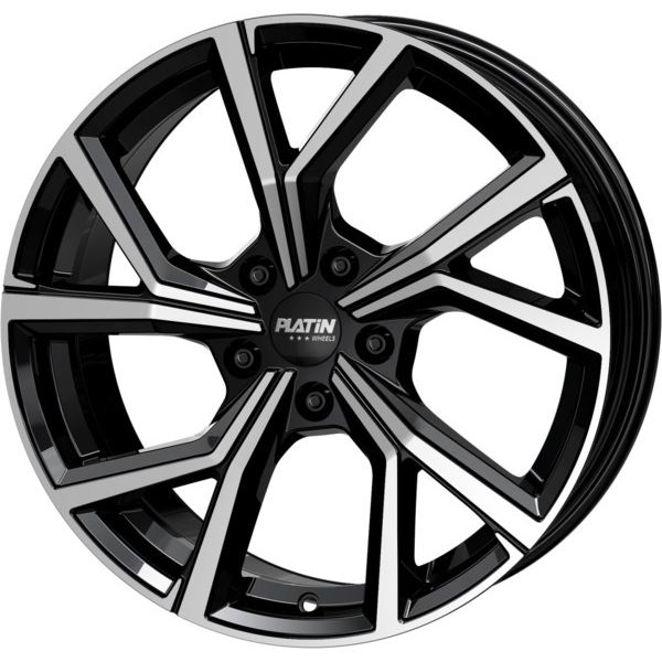 Jante aluminium Platin 17 pouces Noir Poli P 115