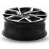 Jante aluminium Infiny Individual 18 pouces Noir Brillant Face Polie