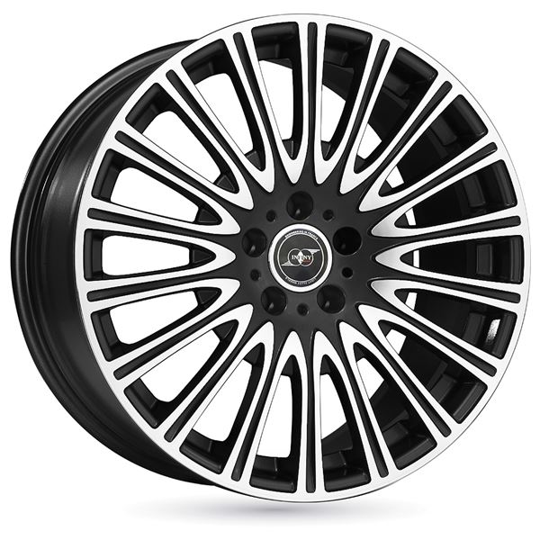 Jante aluminium Infiny Individual 18 pouces Noir Brillant Face Polie