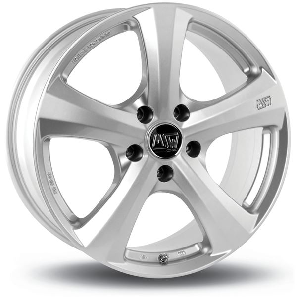 Jante aluminium Msw 17 pouces Argent