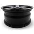 Jante aluminium Msw 14 pouces Noir Mat