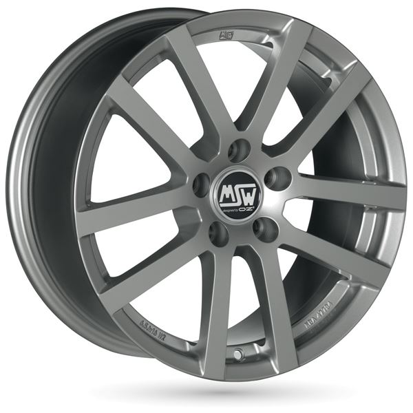 Jante aluminium Msw 17 pouces Gris Brillant