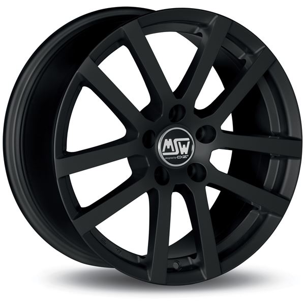 Jante aluminium Msw 16 pouces Noir Mat