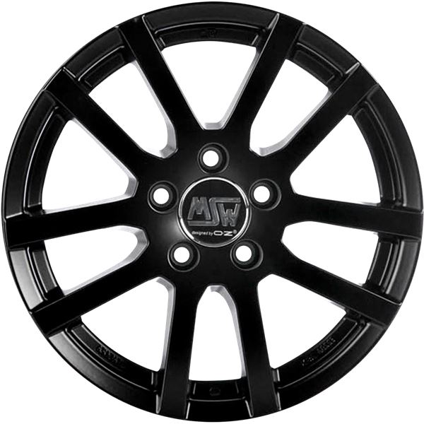 Jante aluminium Msw 16 pouces Noir Mat