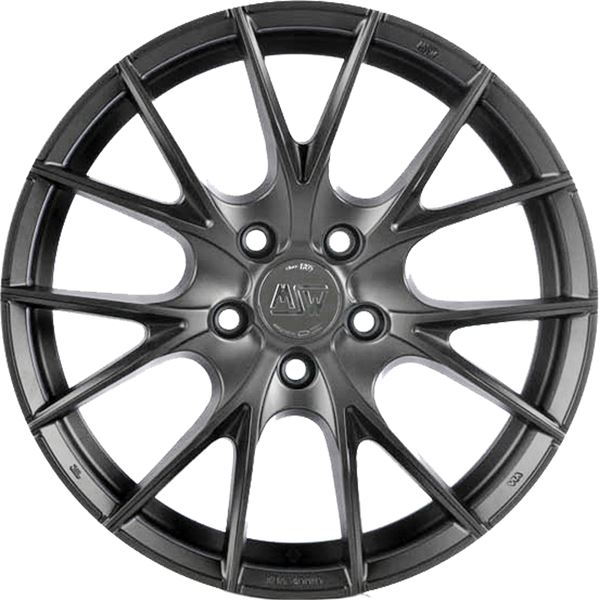 Jante aluminium Msw 19 pouces Titane Mat