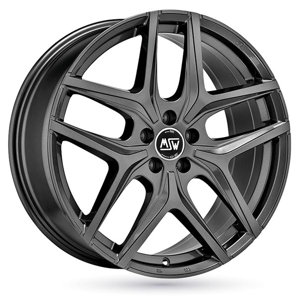 Jante aluminium Msw 19 pouces Gris Brillant
