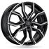 Jante aluminium Msw 20 pouces Noir Brillant Face Polie