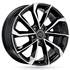 Jante aluminium Msw 18 pouces Noir Brillant Face Polie