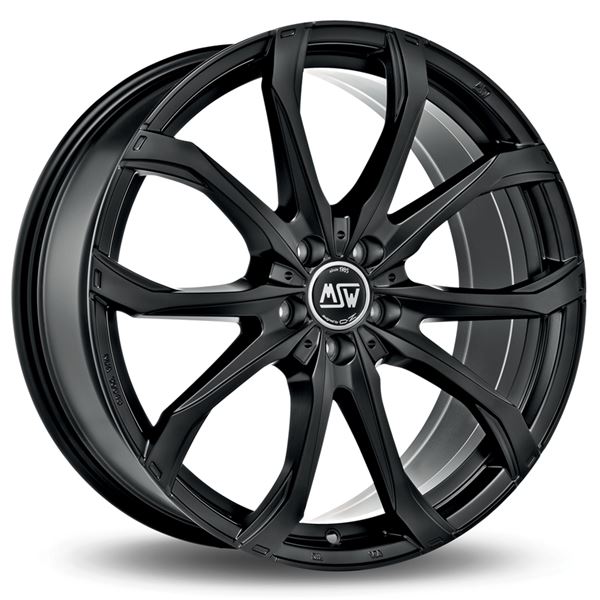 Jante aluminium Msw 16 pouces Noir Mat