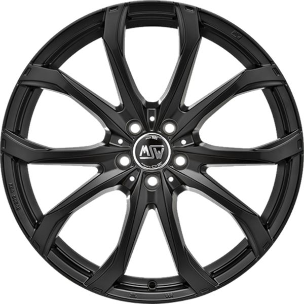 Jante aluminium Msw 20 pouces Noir Mat