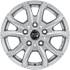Jante aluminium Msw 16 pouces Argent