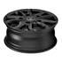 Jante aluminium Msw 16 pouces Noir Mat