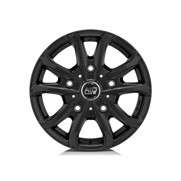 Jante aluminium Msw 17 pouces Noir Mat