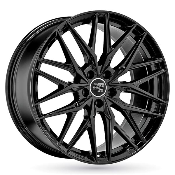 Jante aluminium Msw 19 pouces Noir Brillant