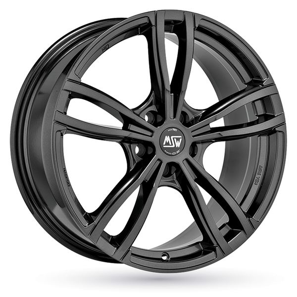 Jante aluminium Msw 17 pouces Gris Brillant
