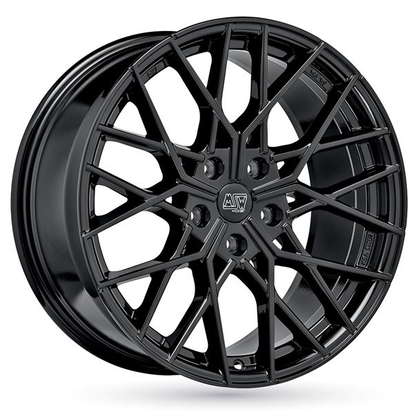 Jante aluminium Msw 20 pouces Noir Brillant