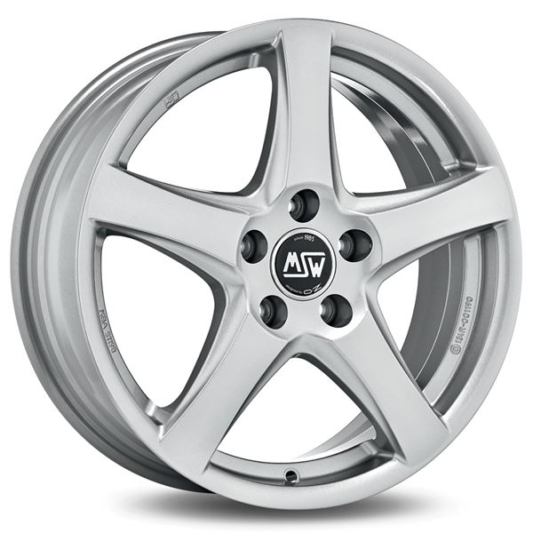 Jante aluminium Msw 17 pouces Argent