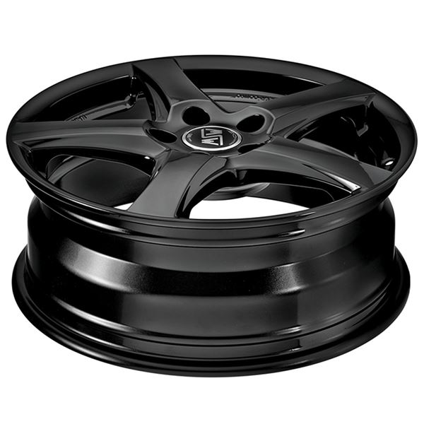 Jante aluminium Msw 17 pouces Noir Brillant