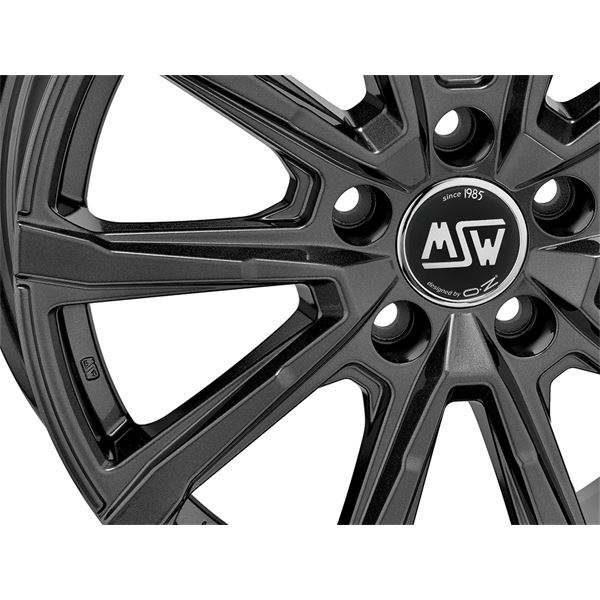Jante aluminium Msw 16 pouces Gris Brillant