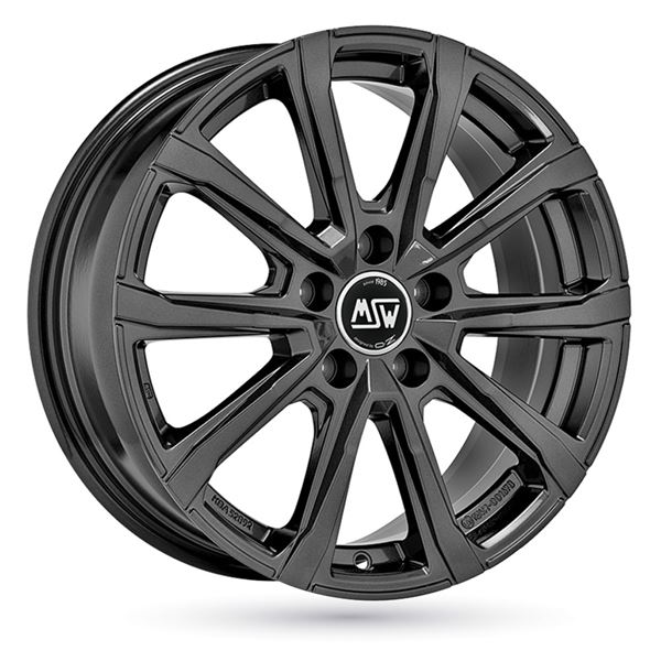 Jante aluminium Msw 17 pouces Gris Brillant