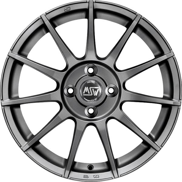 Jante aluminium Msw 18 pouces Gris Mat