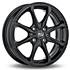Jante aluminium Msw 15 pouces Noir Mat