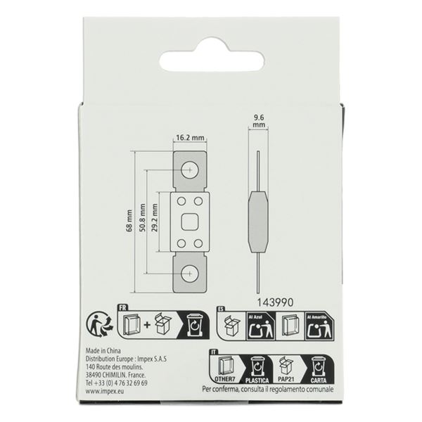 Fusible de puissance CAL 2 protection démarreur XLTECH