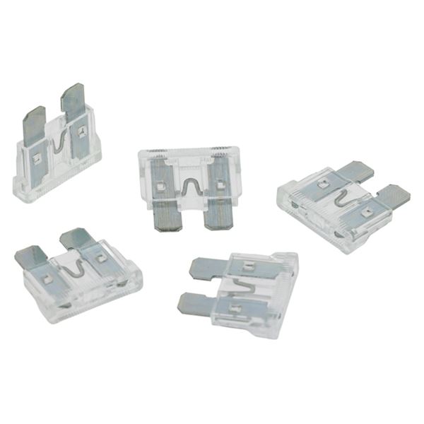 5 fusibles plats standards 25 ampères XLTECH