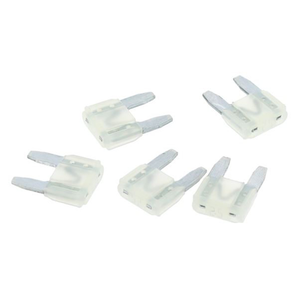5 fusibles plats mini 25 ampères XLTECH
