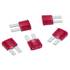 5 fusibles plats Micro II 10 ampères XLTECH